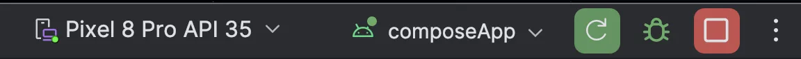 Android Run Configuration